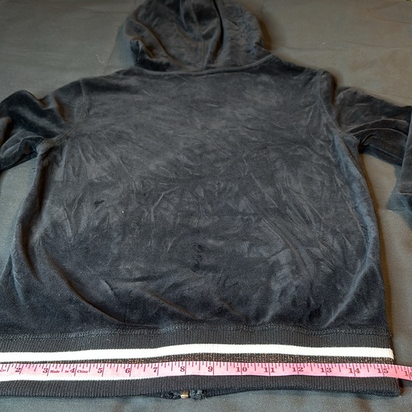 Betsey Johnson Performance Zip Hoodie & Jogger Velour Set - Picture 7 of 13